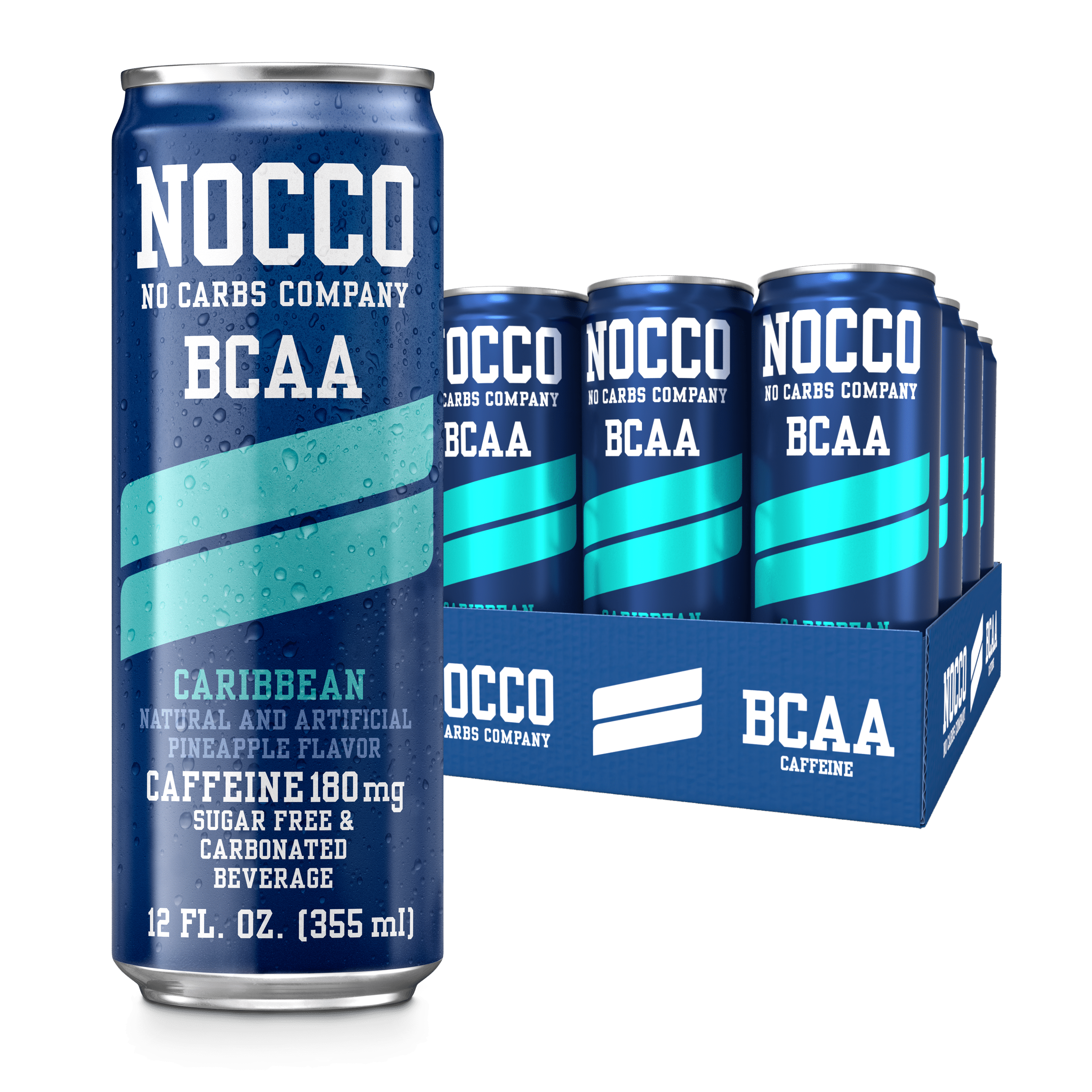 12 Pack case nocco caribbean pineapple