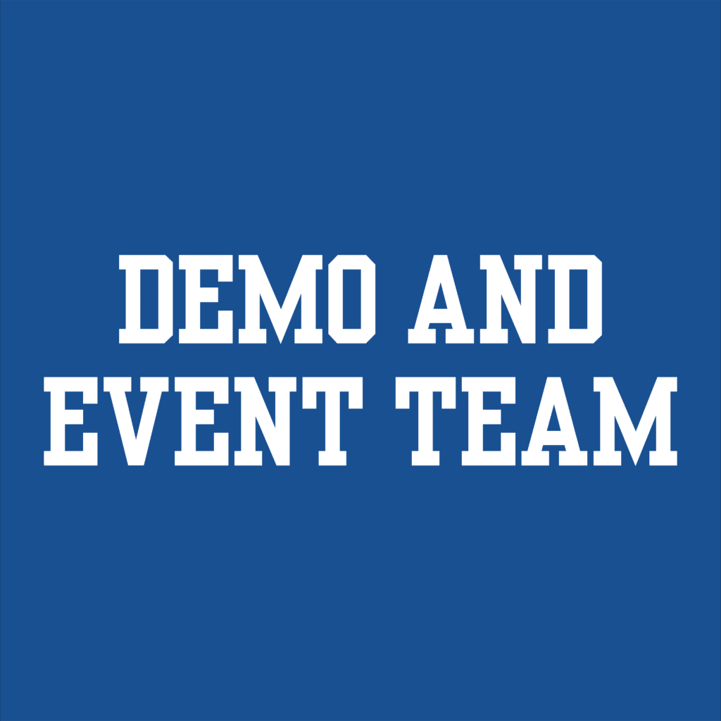 Demo and event team
