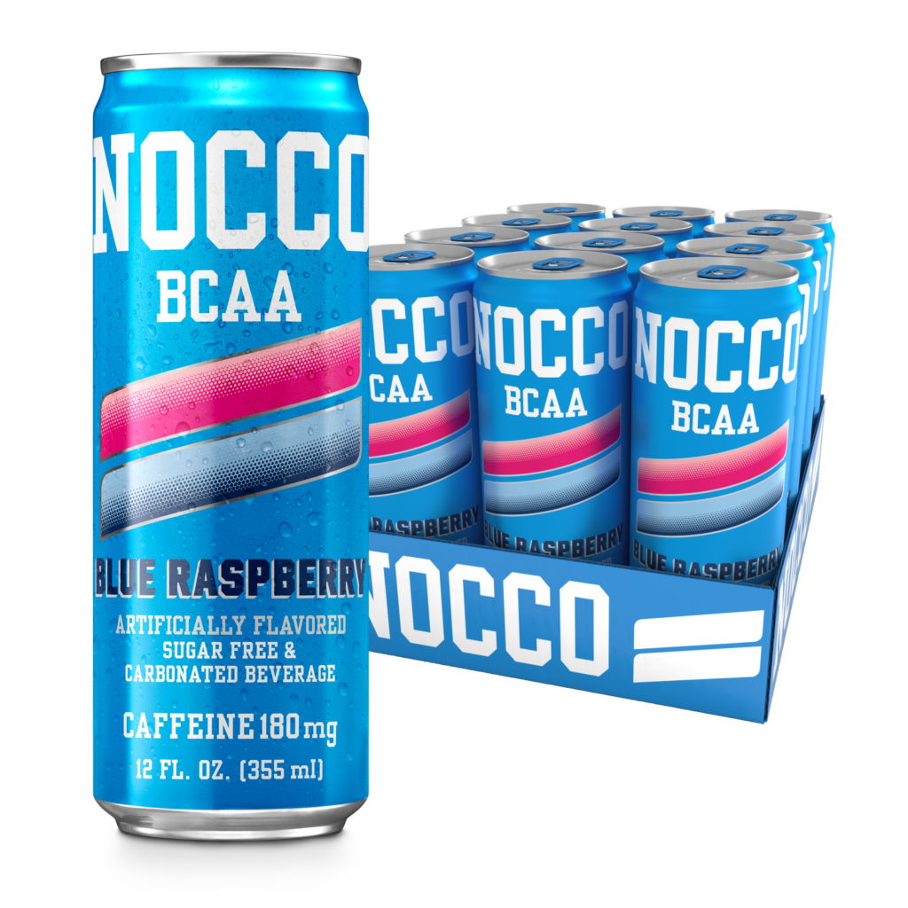 Nocco Exotic Raspberry NOCCO Blue Raspberry — Buy NOCCO 12-Pack Online
