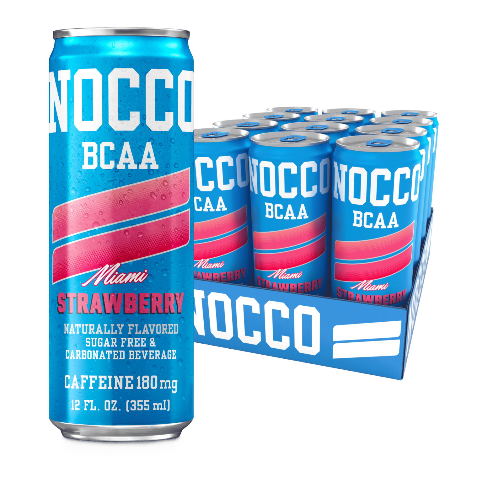 Miami Strawberry Nocco 12-pack product image