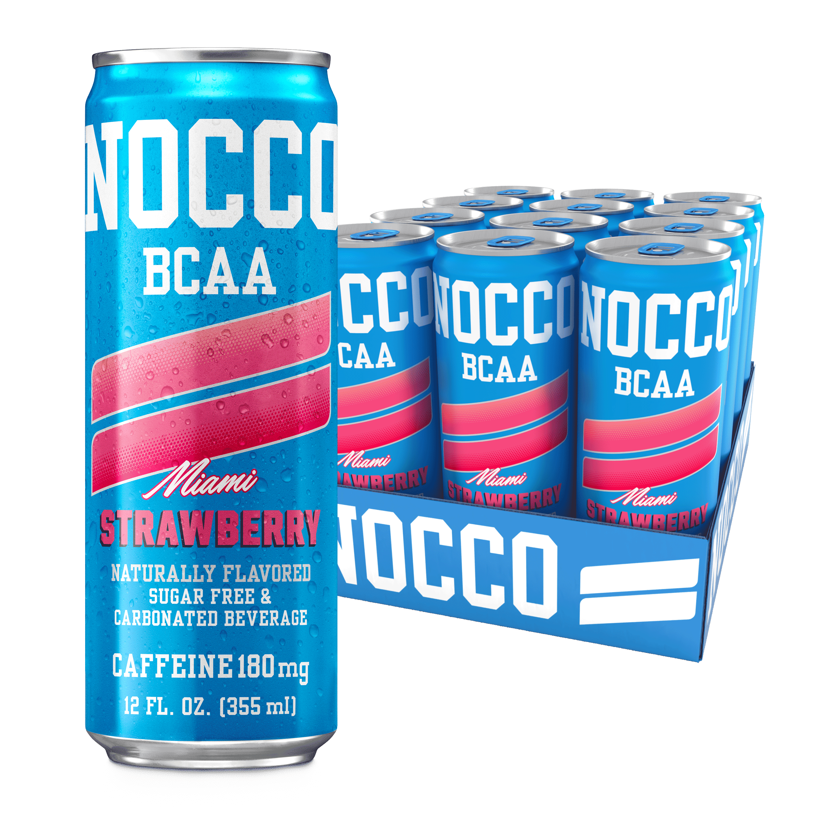 Miami Strawberry Nocco 12-pack product image